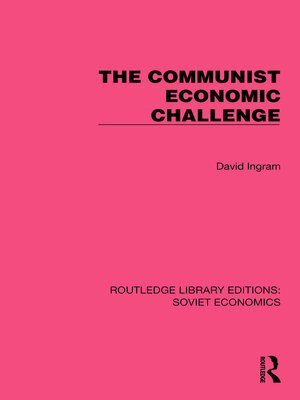 cover image of The Communist Economic Challenge